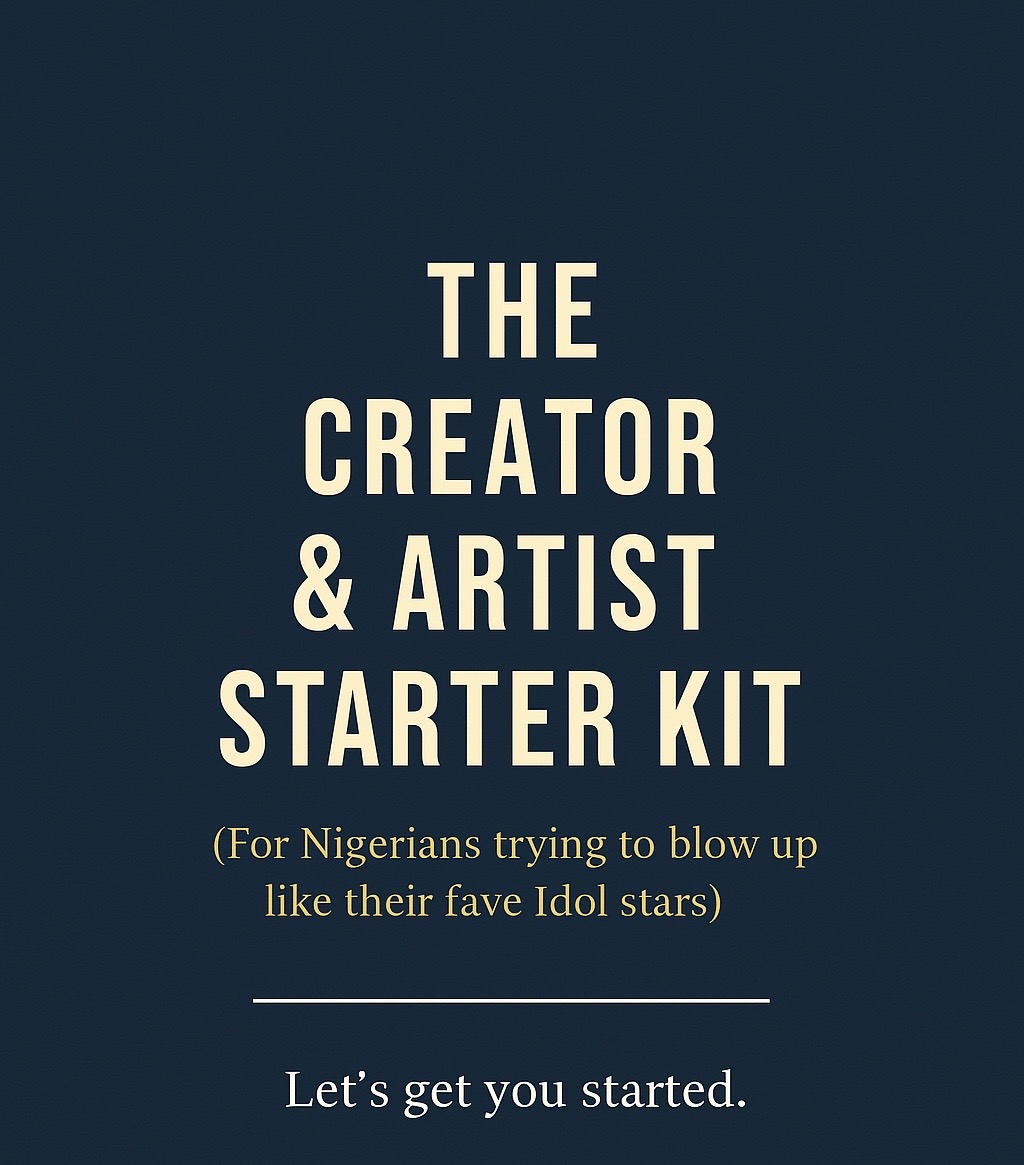 The Creator And Artist Starter Kit