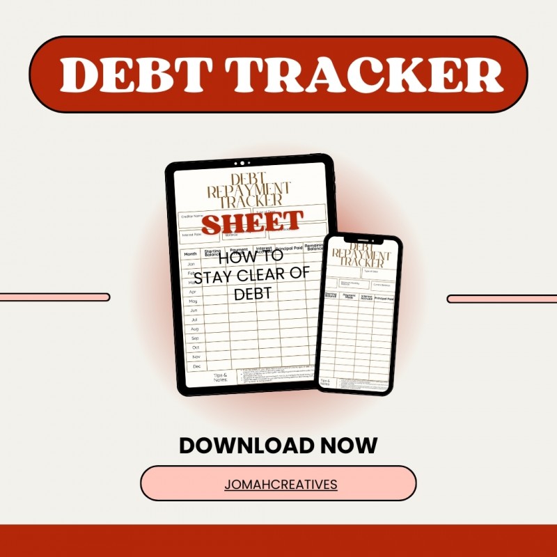 DEBT TRACKER SHEET