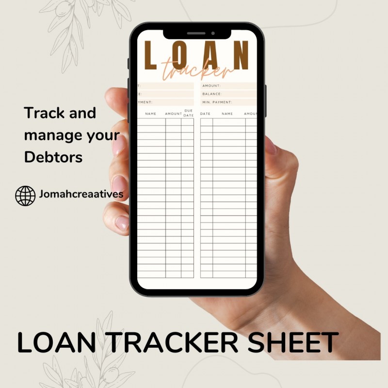 LOAN TRACKER SHEET