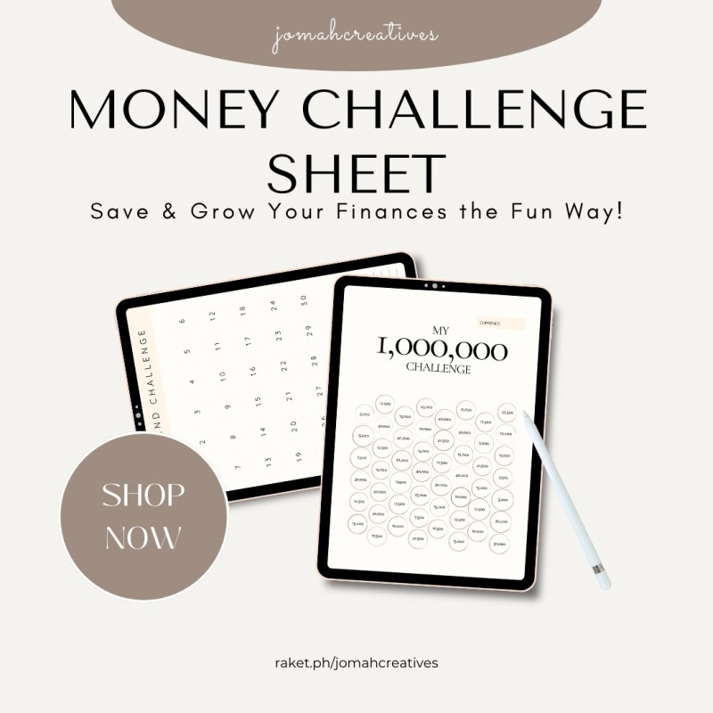 MONEY CHALLENGE SHEET