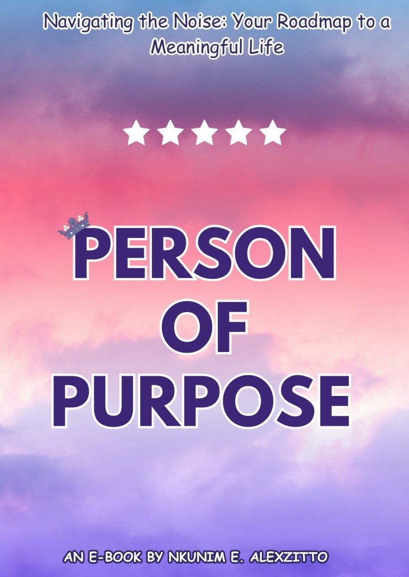 PERSON OF PURPOSE - Navigating the Noise: Your Roadmap to a Meaningful Life