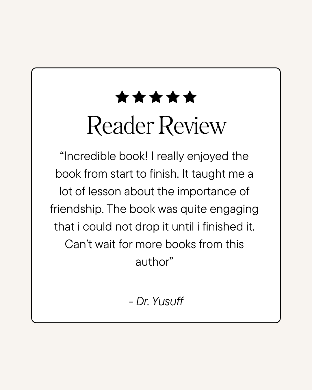 Customer review 3
