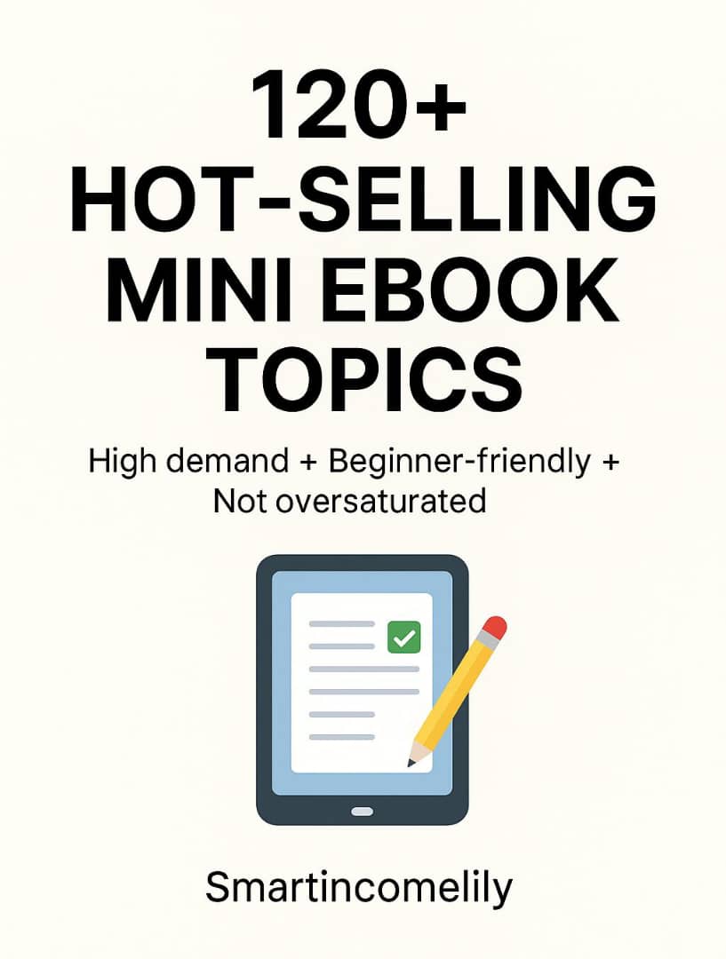 120+ HOT-SELLING MINI EBOOK TOPICS