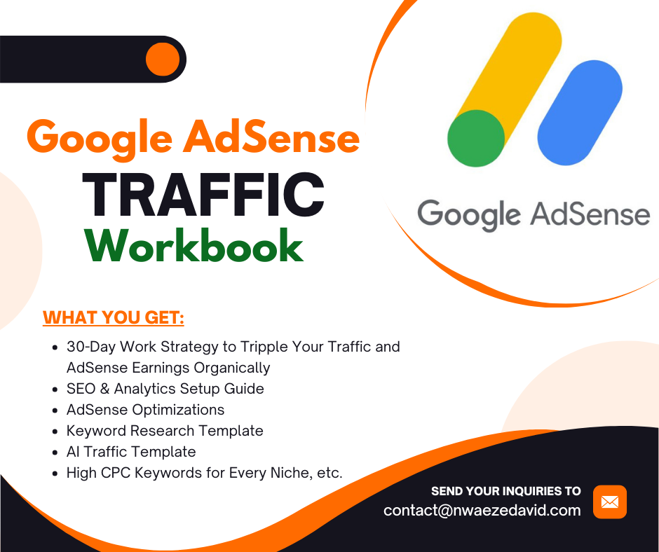 Google AdSense Traffic WorkBook 🚀