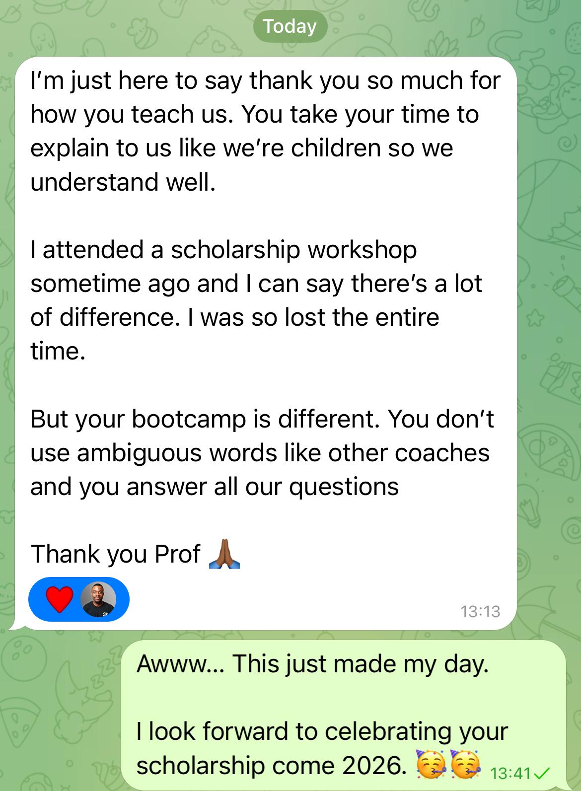 Customer review 1
