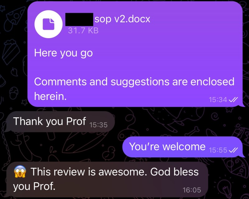 Customer review 15