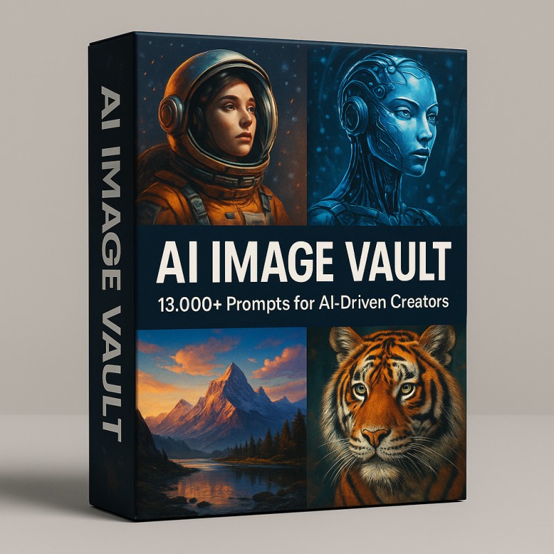 AI Image Vault - 13000+ Prompts for AI Driven Creators