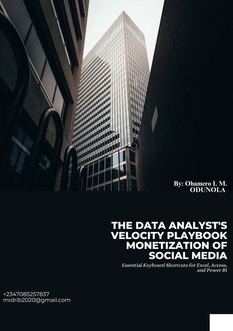 The Data Analyst's Velocity Playbook: Essential Keyboard Shortcuts for Excel, Access, and Power BI