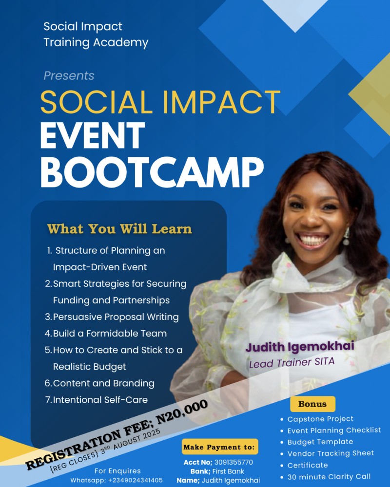 Social Impact Event Bootcamp