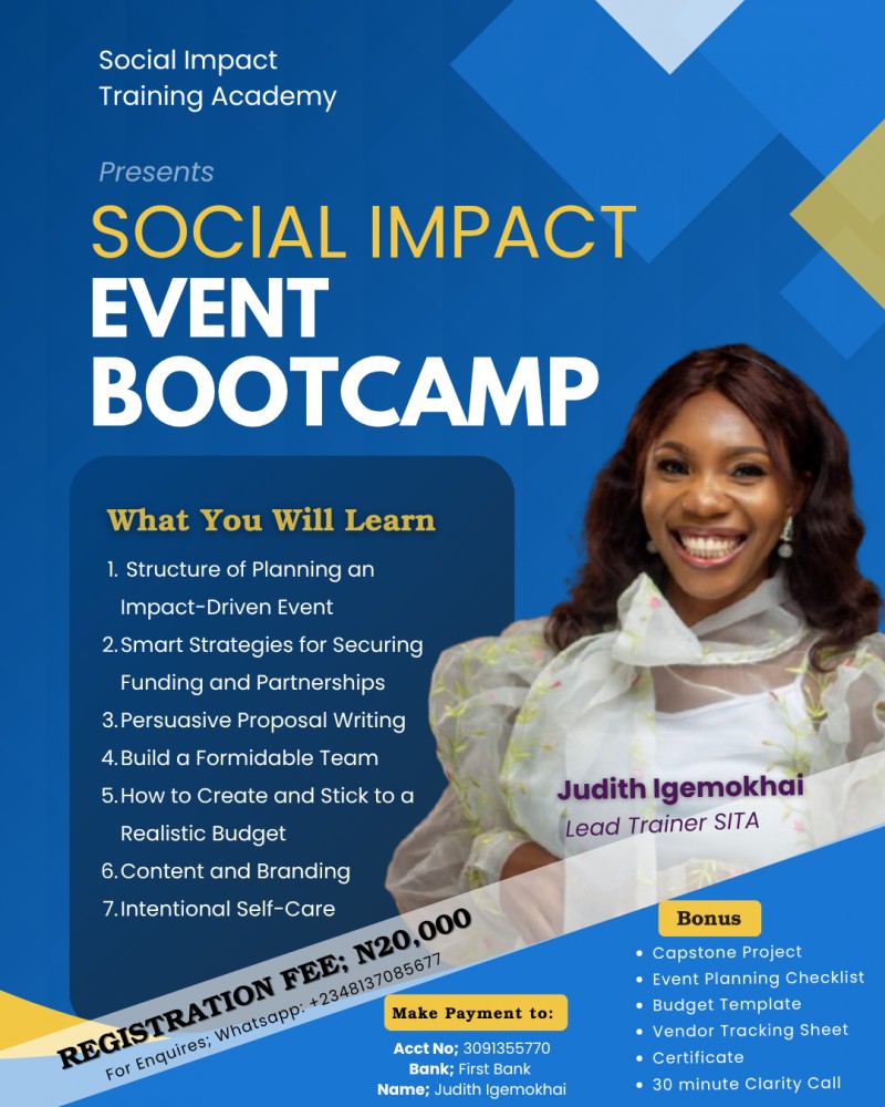 Social Impact Event Bootcamp
