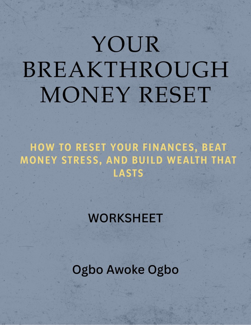Your Money Breakthrough Reset Workbook