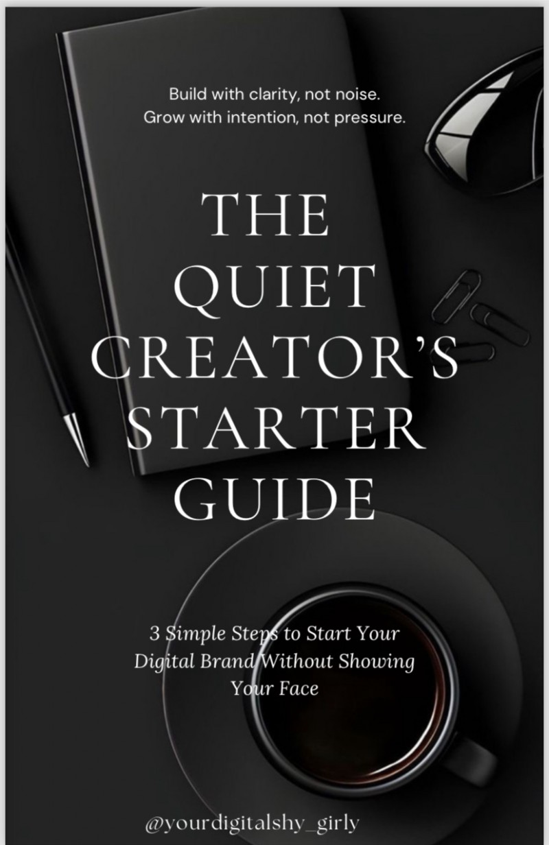 The Quiet Creator's Starter Guide   (Free Download)