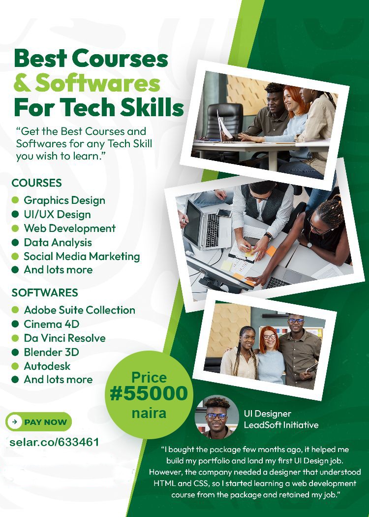 COURSES AND SOFTWARE PACKAGE
