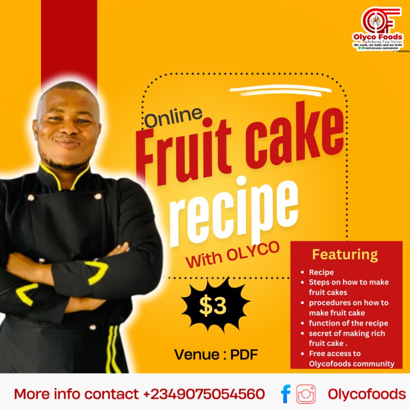 Fruit cake recipe