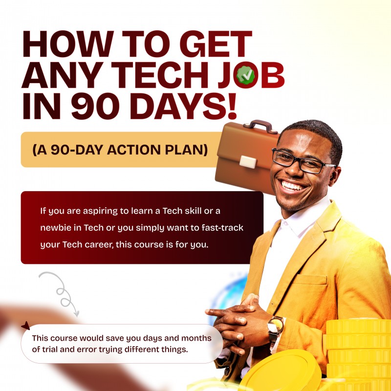 How to get a tech job in 90 days