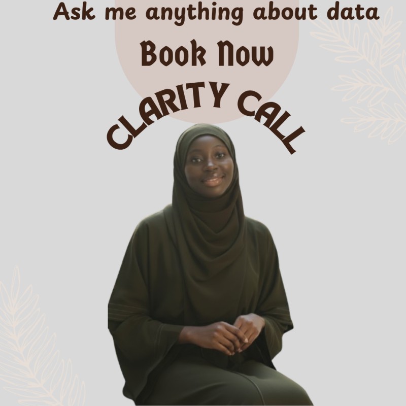 30 Minutes Data Career Clarity Call