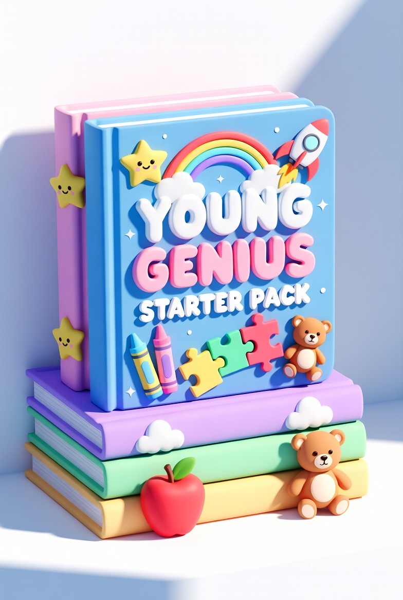 The Young Genius Starter Bundle — 4-in-1 Parenting Toolkit to Help Your Child Shine