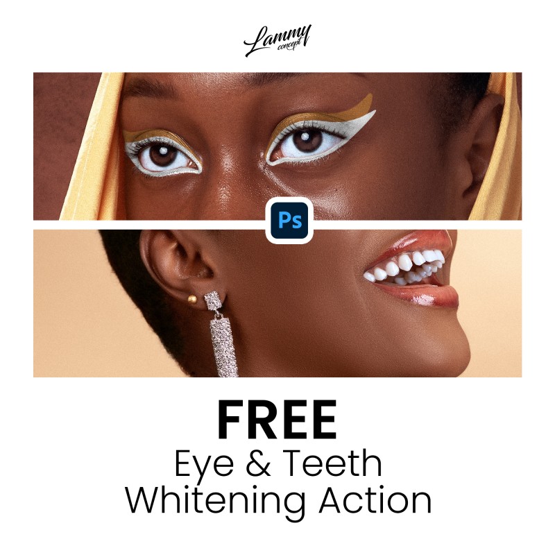 Eye & Teeth Whitening Action