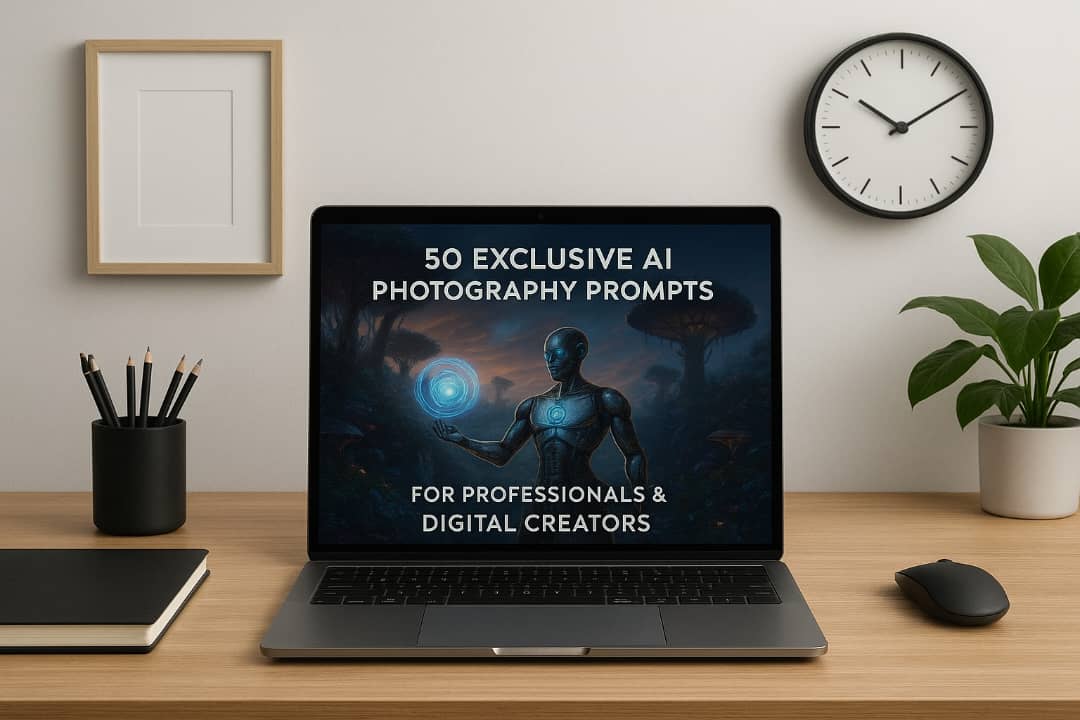 50 EXCLUSIVE AI PHOTOGRAPHY PROMPT PROFESSIONALS & DIGITAL CREATORS