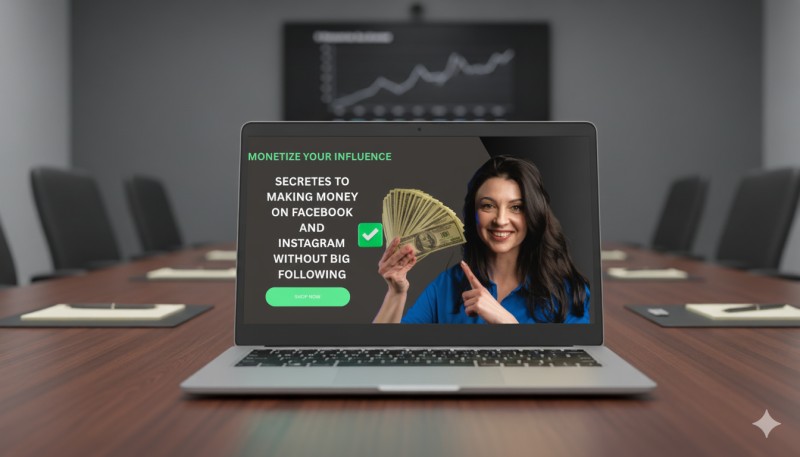 SECRETS TO MAKING MONEY ON FACEBOOK AND INSTAGRAM WITHOUT BIG FOLLOWING