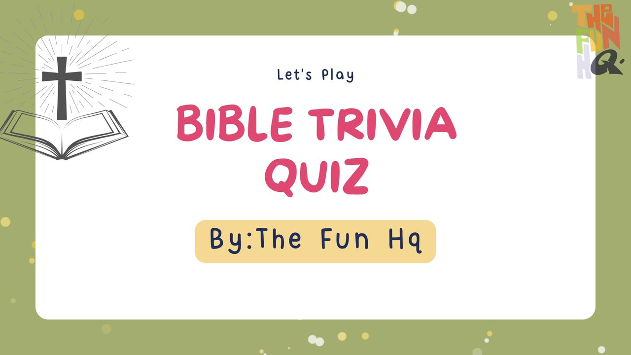 Bible Trivia Game By The Fun Hq