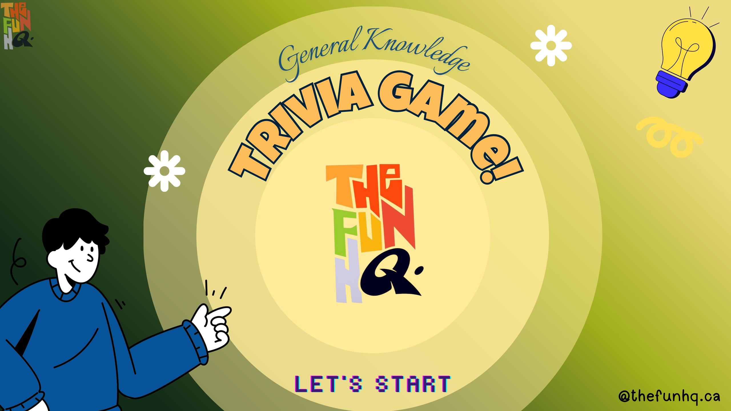 General Knowledge Trivia Game by The Fun Headquarters