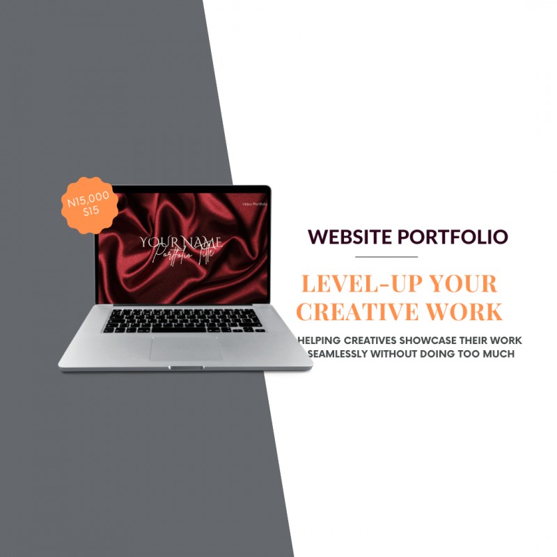 Website Portfolio Template For Creatives
