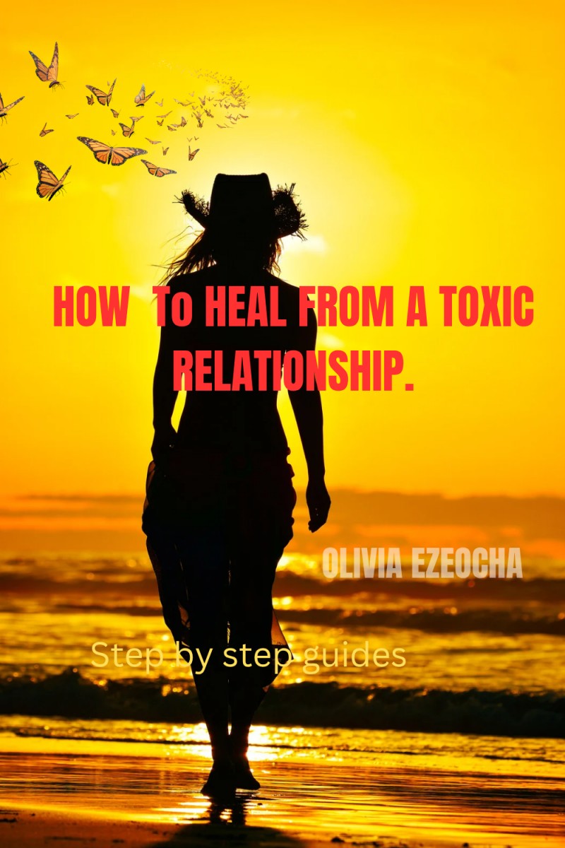 HOW TO HEAL FROM A TOXIC RELATIONSHIP: A Step-by-Step Guide to Reclaiming Your Peace