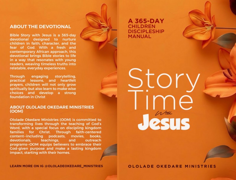 Story Time with Jesus Children Devotional