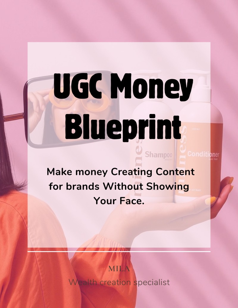 UGC MONEY BLUEPRINT ( Get free direct brand contacts)