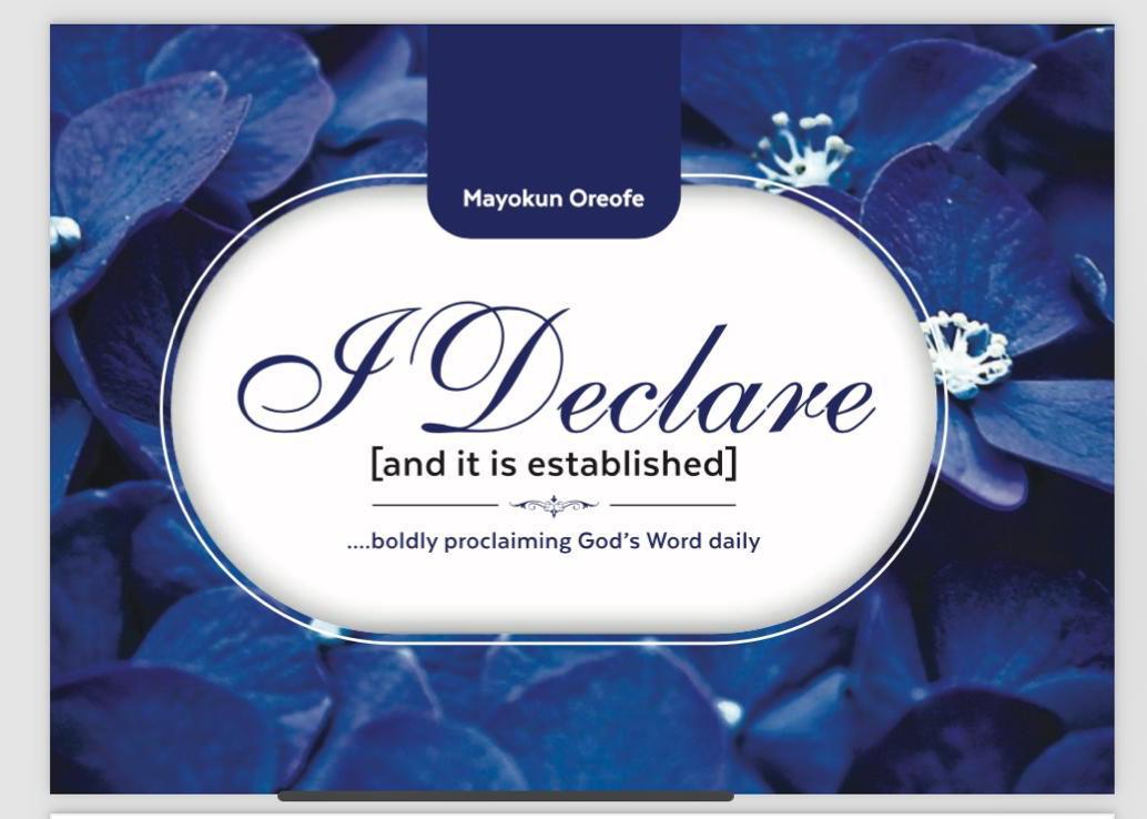 I DECLARE