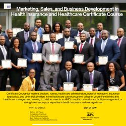 Marketing, Sales, and Business Development in Health Insurance and Healthcare Certificate Course