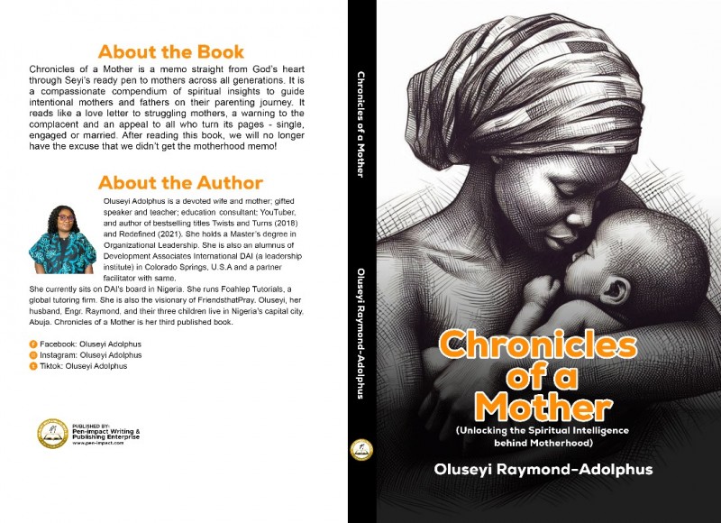 Chronicles of a Mother (Sequel to Twists & Turns) Unlocking the Spiritual Intelligence behind Motherhood...EBOOK COPY