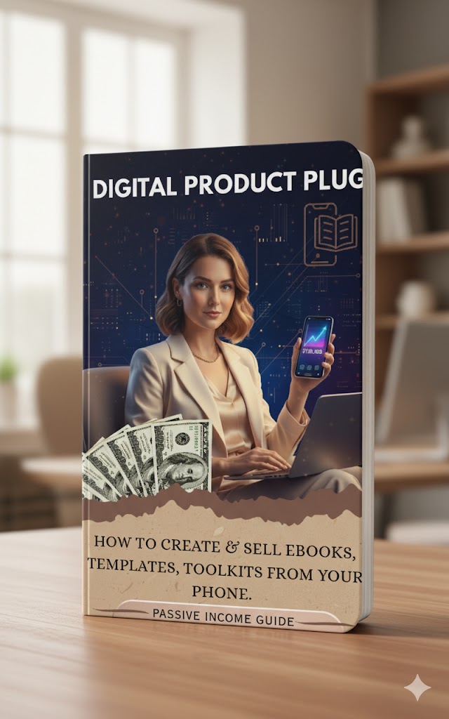 Digital Products Plug: How to Create & Sell eBooks, Templates & Toolkits from Your Phone