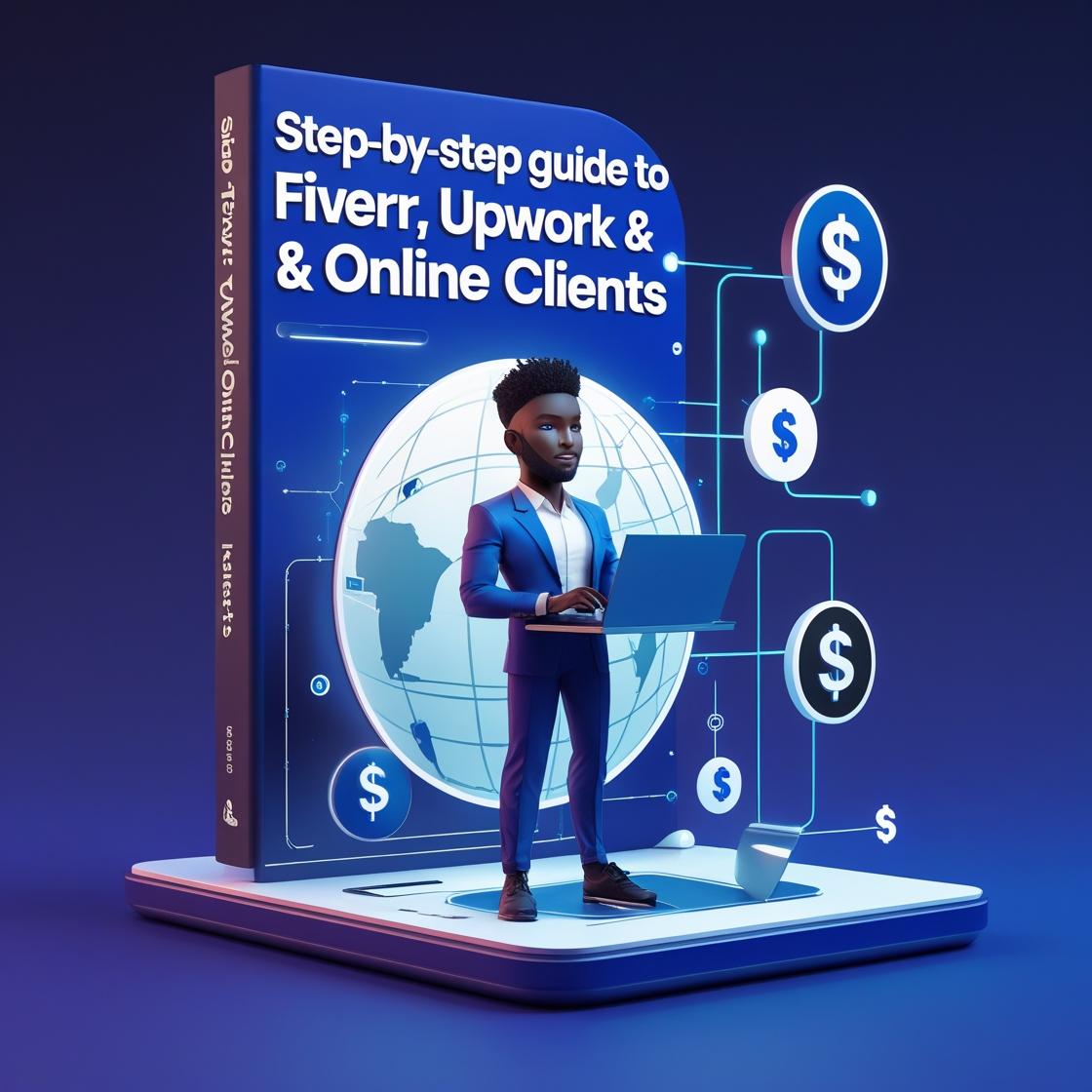 Step-by-Step Guide to Fiverr, Upwork & Online Clients: Start Freelancing and Get Paid Globally – Even If You're Starting from Zero