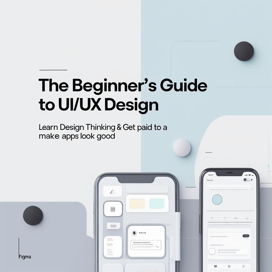 The Beginner's Guide to UI/UX: Design, Learn Design Thinking & Get Paid to Make Apps Look Good