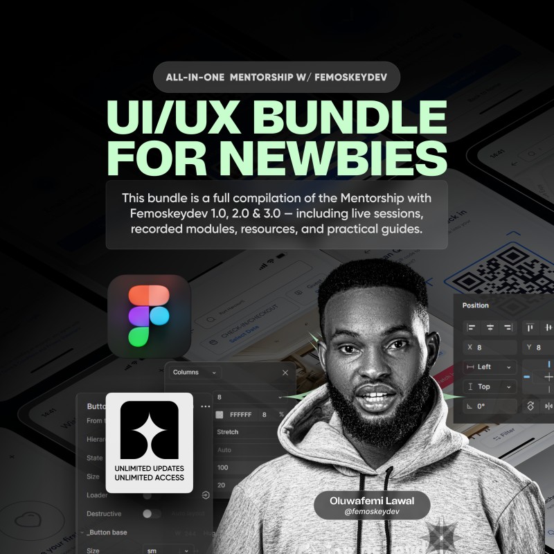 Buy All-in-One UI/UX Bundle for Newbies A complete beginner-friendly ...