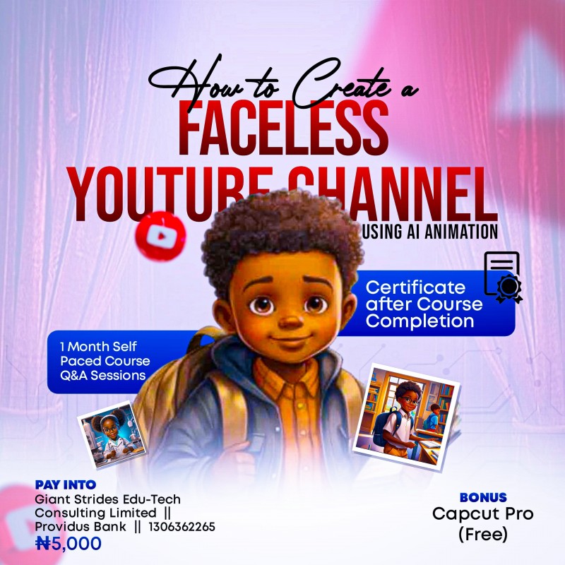 HOW TO CREATE FACELESS YOUTUBE CHANNEL WITH AI ANIMATION
