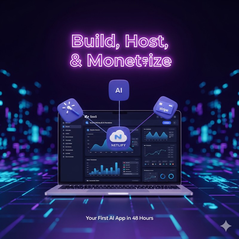 Weekend Saas Kit: Build, Host, and Monetize Your First AI App in 48 Hours (No Coding Required)