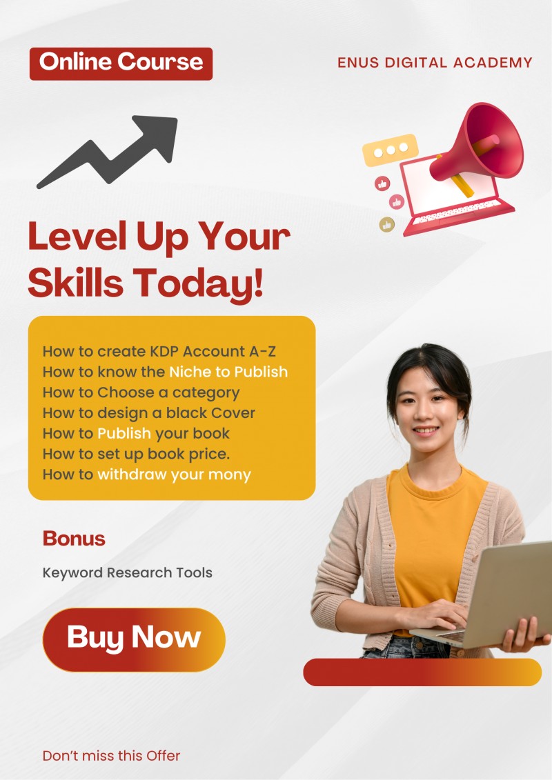🚀 Launch Your Amazon KDP Journey for Just ₦2,500!