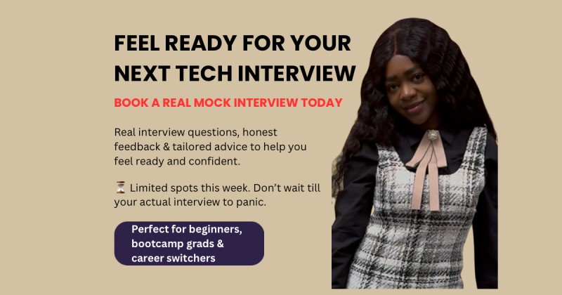 Unlock Your Job Offer: Tech Mock Interview .