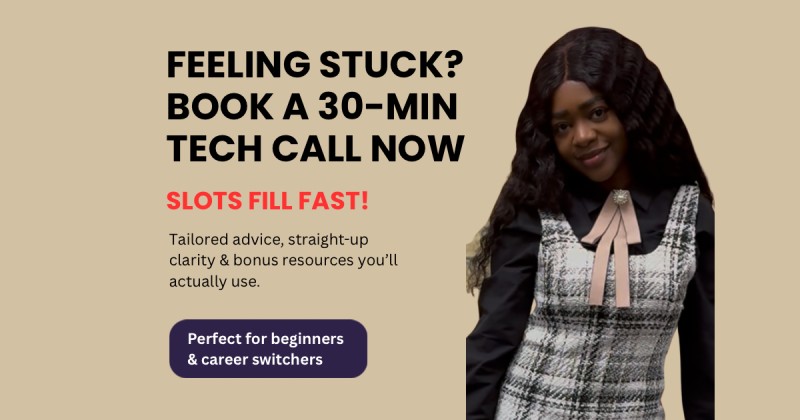 Tech Career Clarity: 30-Mins Strategy Call