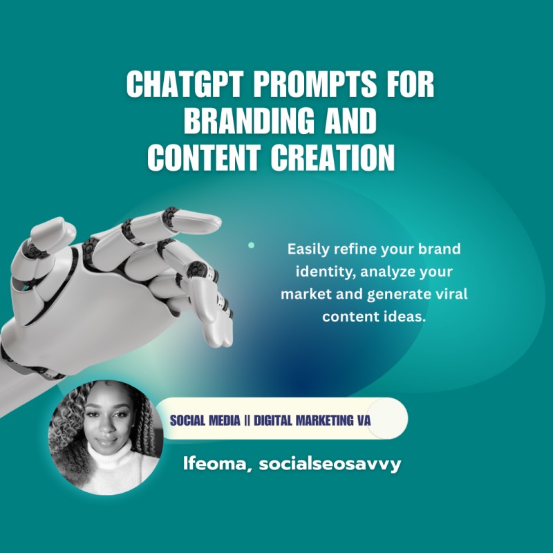 ChatGPT Prompts for Branding and Content Creation.