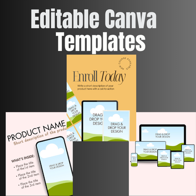Canva Digital Mockup Templates