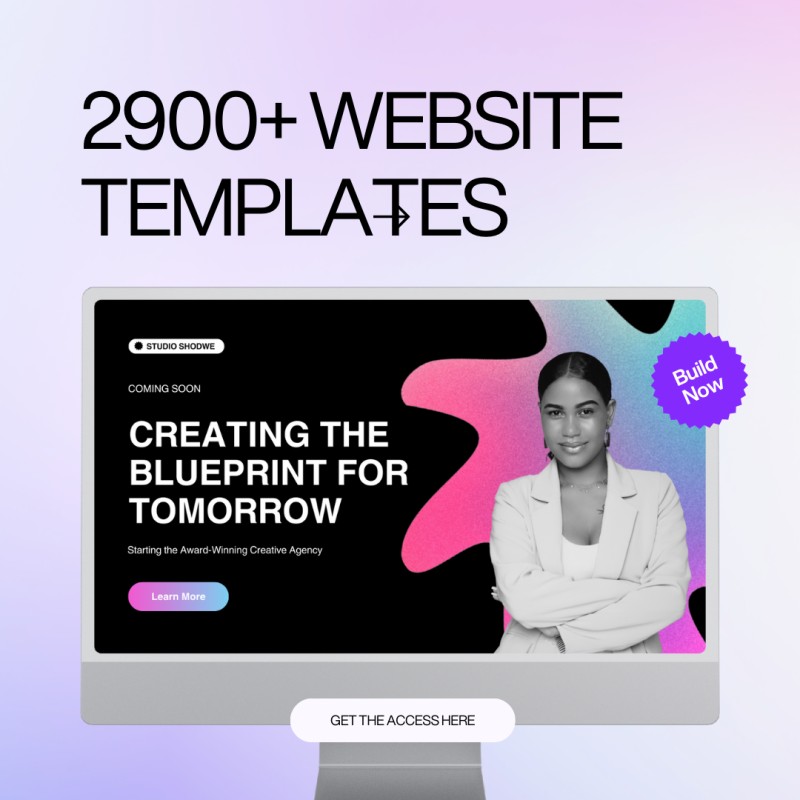 2,900+ Website Templates. (FOR ALL CATERGORIES) - DESIGN A FULL WEBSITE IN 30 MINUTES OR LESS