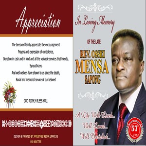Celebration of Life Ghana