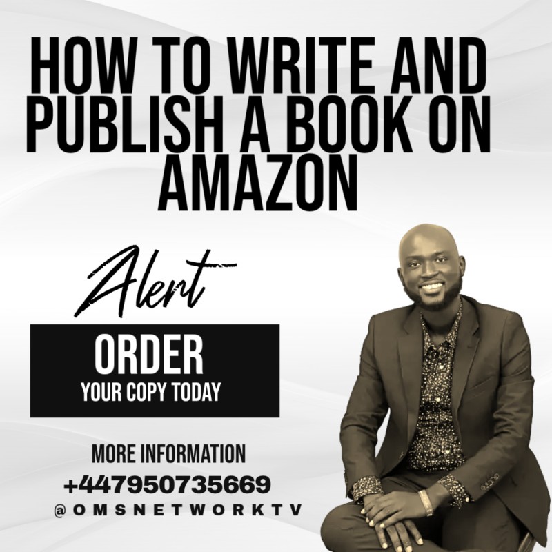 HOW TO WRITE A BOOK AND PUBLISH A BOOK ON AMAZON