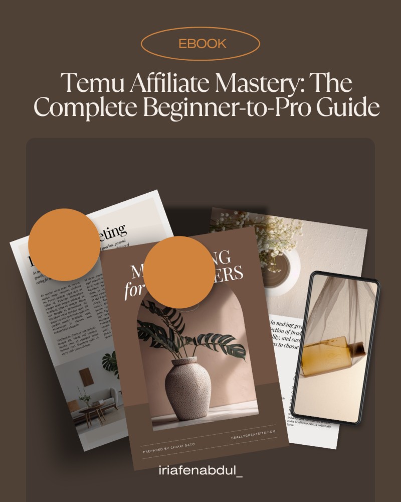 Temu Affiliate Mastery: The Complete Beginner-to-Pro Guide