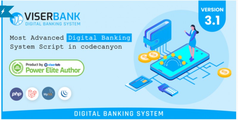 ViserBank - Digital Banking System PHP Script
