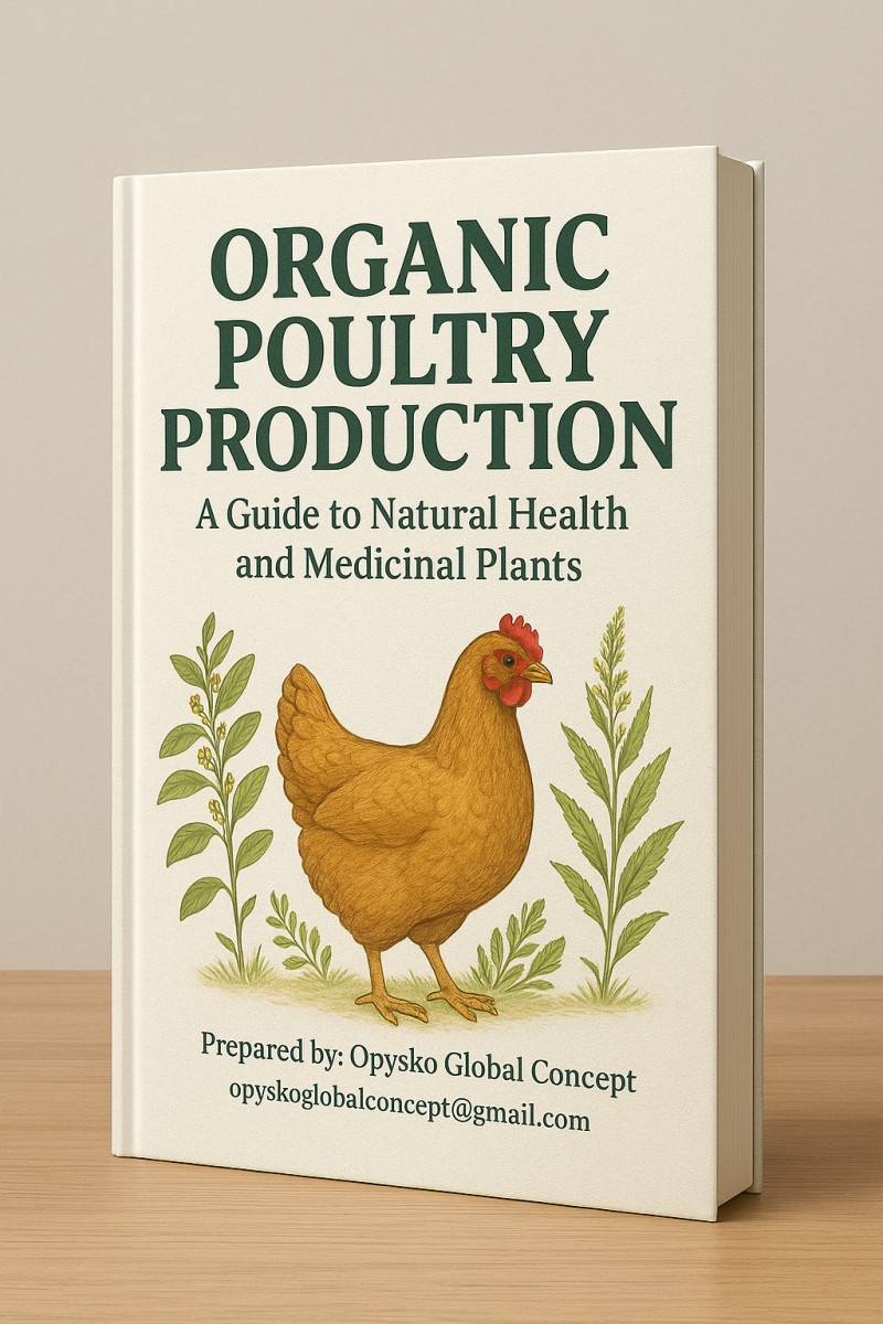 Organic Poultry Production - A Guide to Natural Health and Medicinal Plants
